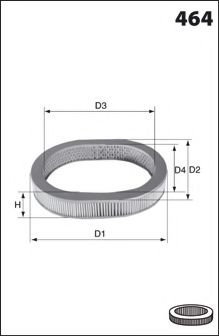 LUCAS FILTERS LFAF356
