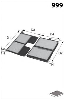 LUCAS FILTERS LFCP266S