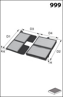 LUCAS FILTERS LFCP185S