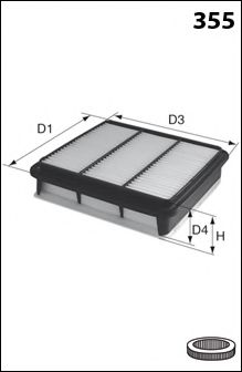 LUCAS FILTERS LFAF445