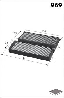 LUCAS FILTERS LFCK259S