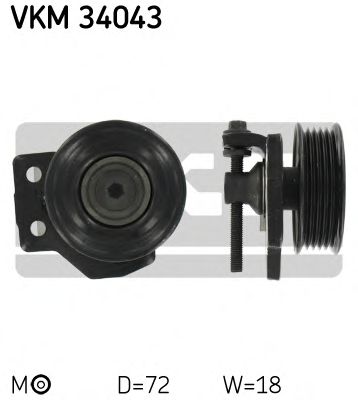 SKF VKM 34043