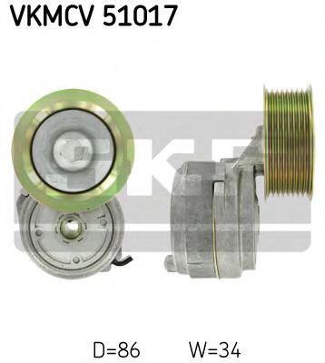 SKF VKMCV 51017