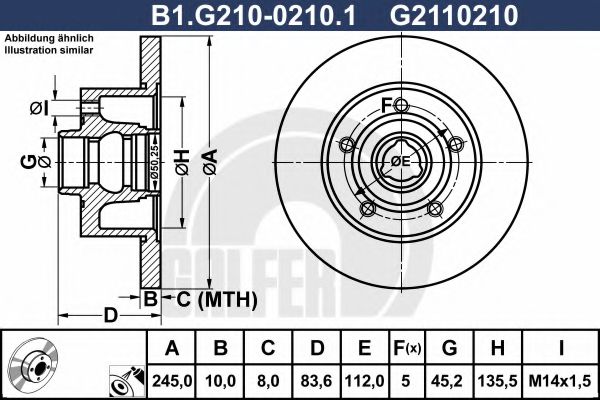 GALFER B1.G210-0210.1