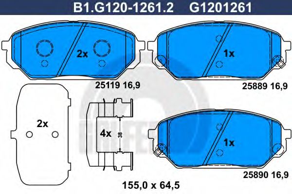 GALFER B1.G120-1261.2