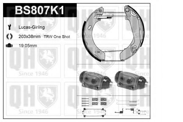 QUINTON HAZELL BS807K1