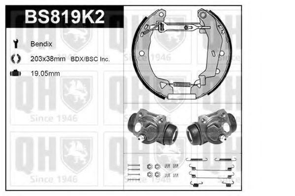 QUINTON HAZELL BS819K2