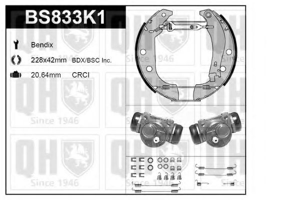 QUINTON HAZELL BS833K1