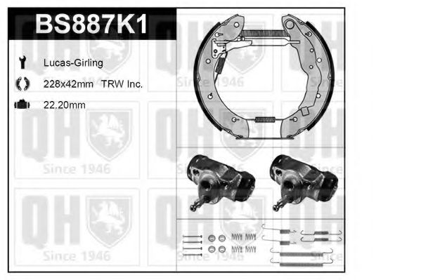 QUINTON HAZELL BS887K1