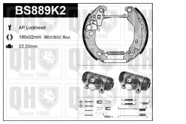 QUINTON HAZELL BS889K2