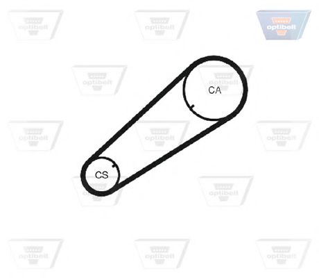 OPTIBELT ZRK 1380 OPTIBELT ZRK 1380