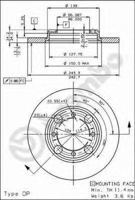 BREMBO 08.4786.10