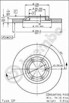 BREMBO 08.4887.10