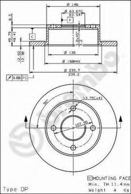 BREMBO 08.4946.20