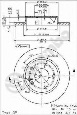BREMBO 08.7358.11