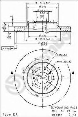 BREMBO 09.5676.10