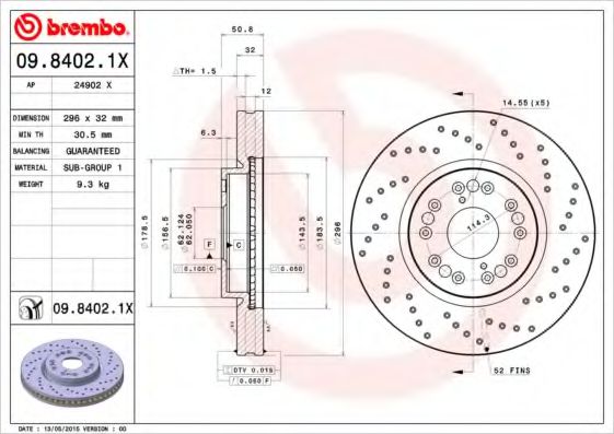BREMBO 09.8402.1X