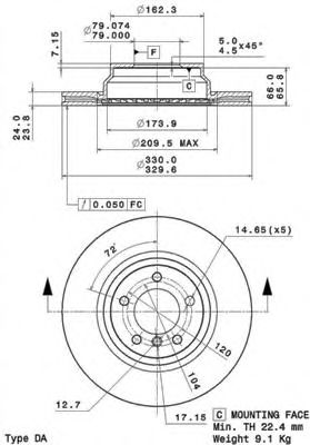 BREMBO 09.A259.11