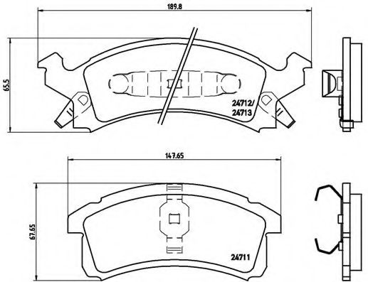 BREMBO P 07 004