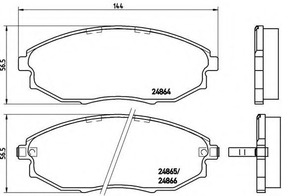 BREMBO P 10 007