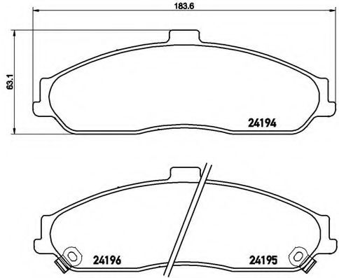 BREMBO P 10 052