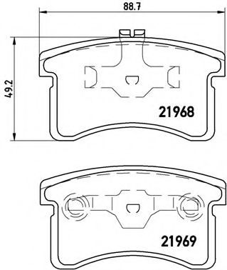 BREMBO P 16 006