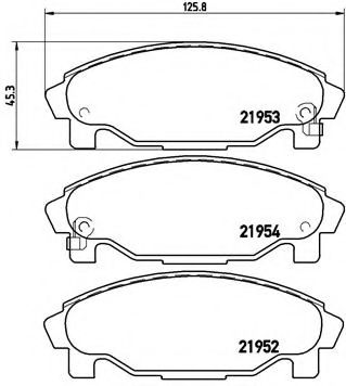 BREMBO P 16 007