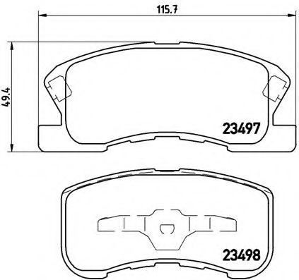 BREMBO P 16 008