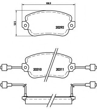 BREMBO P 23 007