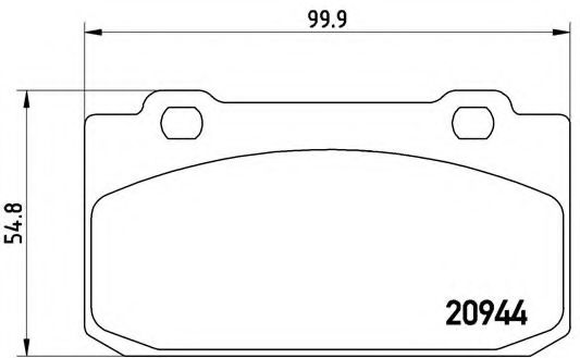 BREMBO P 23 027