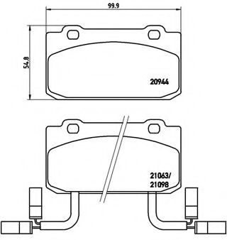 BREMBO P 23 030