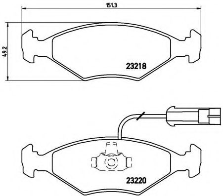 BREMBO P 23 056