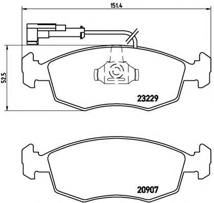 BREMBO P 23 063