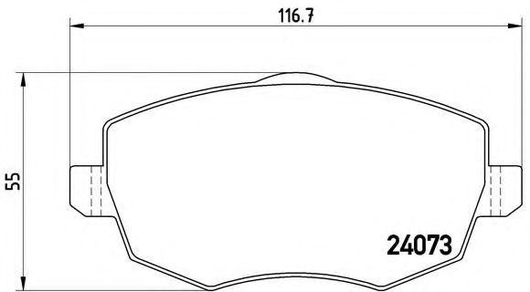 BREMBO P 23 095