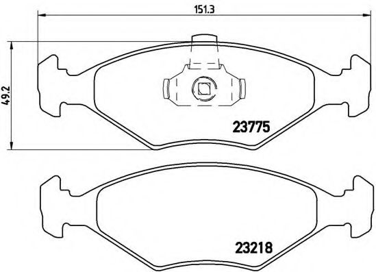 BREMBO P 23 123