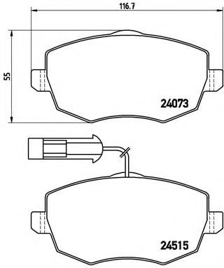 BREMBO P 23 127