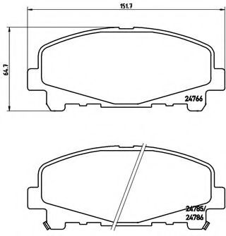 BREMBO P 28 043