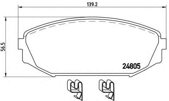 BREMBO P 28 049