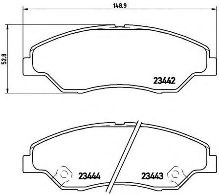 BREMBO P 30 015