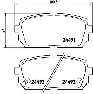 BREMBO P 30 040