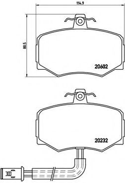 BREMBO P 36 005