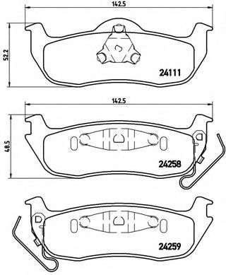 BREMBO P 37 011