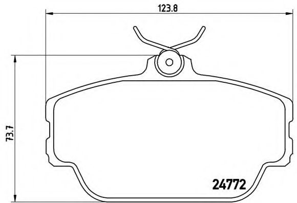 BREMBO P 46 001