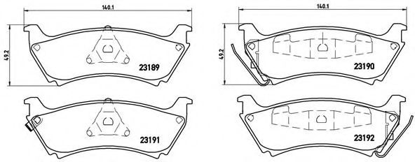 BREMBO P 50 040