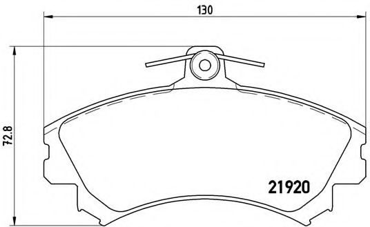 BREMBO P 50 055