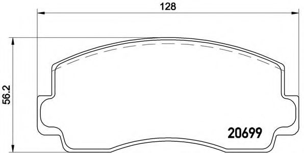 BREMBO P 54 002