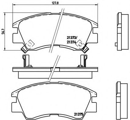 BREMBO P 54 008