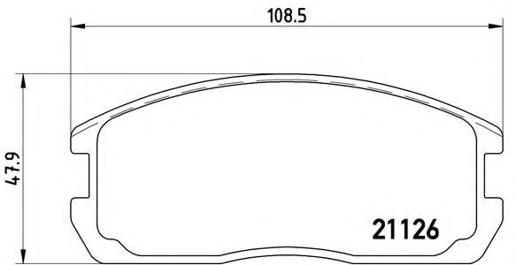 BREMBO P 54 009