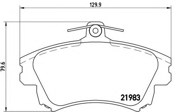 BREMBO P 54 036