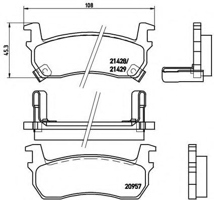 BREMBO P 56 057